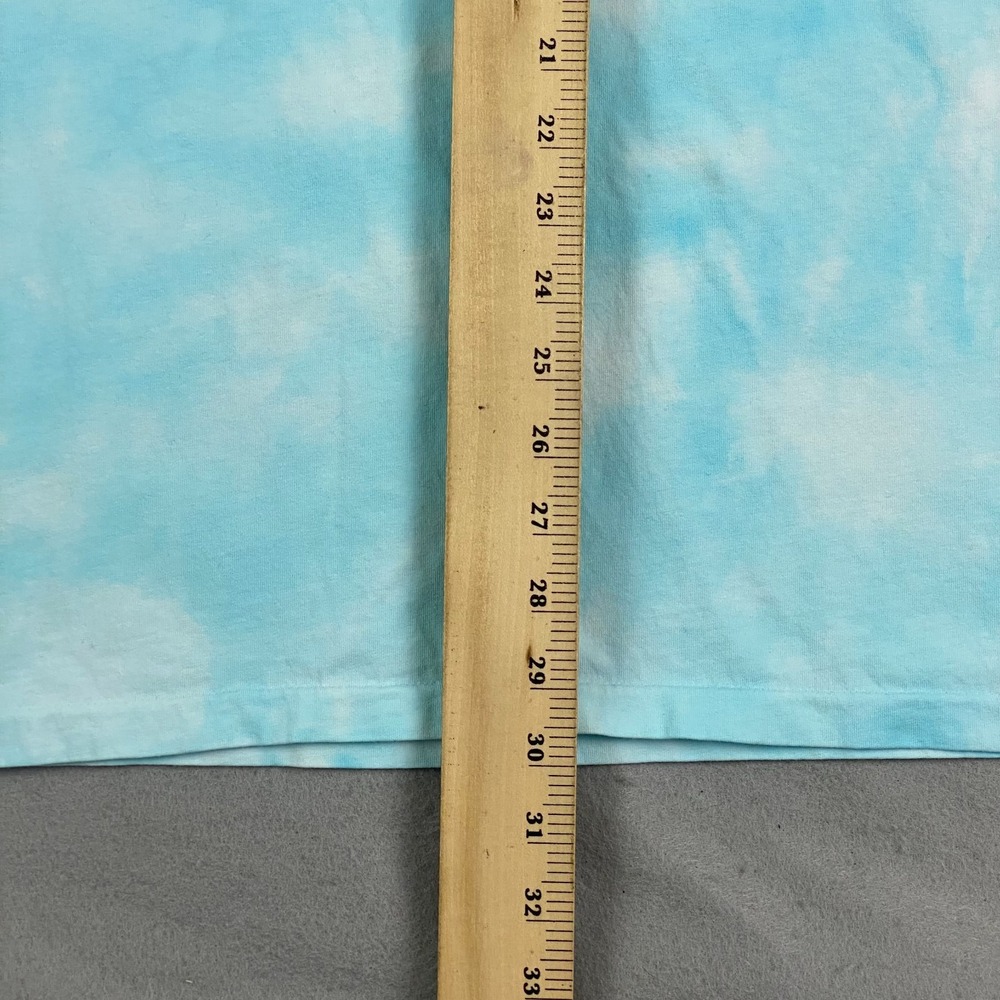 Ralph Lauren Polo Bear Fishing Shirt Men XL Blue Tie Dye fisherman Outdoor - Picture 14 of 15